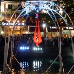 Spectacle sur l'eau-Show on the water-ilotopie-water show-aquatic show