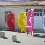 Sculptures intéractives-installation urbaine