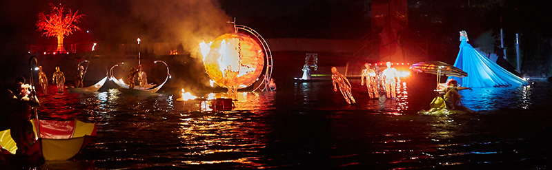 show on the water by ilotopie company-Monterrey,2020